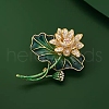 Lotus Enamel Pin PW-WGD1C40-01-3