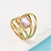 304 Stainless Steel Cuff Open Rings RJEW-S629-08G-3