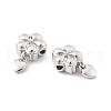 Brass Beads KK-K371-38P-2