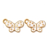 304 Stainless Steel Enamel Penadnts STAS-Q363-02D-G-1