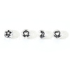 Transparent Acrylic Beads TACR-YW0001-12B-3