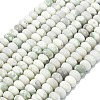 Natural Peace Jade Beads Strands G-P575-A25-8x5mm-2
