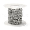 Tarnish Resistant 304 Stainless Steel Curb Chains CHS-R008-09-4