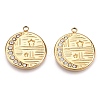 Ion Plating(IP) 304 Stainless Steel Pendants STAS-N097-202LG-1