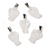 Natural Quartz Crystal Pendants G-B127-10P-17-2