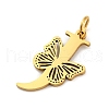 Ion Plating(IP) 201 Stainless Steel Pendants STAS-N103-184G-J-2