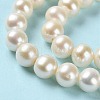 Natural Cultured Freshwater Pearl Beads Strands PEAR-E018-65-4