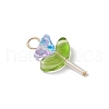 Glass Pendants PALLOY-JF03420-01-4