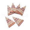 Printed Iron Pendants IFIN-L028-E05-1