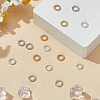 15Pcs 3 Colors Brass Soldered Jump Rings KK-LP0001-32-3