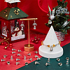 SUNNYCLUE 30Pcs Tibetan Style Alloy Bell Pendants FIND-SC0008-14-4
