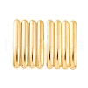 Ion Plating(IP) 304 Stainless Steel Stud Earrings for Women EJEW-P279-52G-1