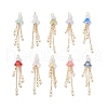 Glass Pendants PALLOY-JF04007-1