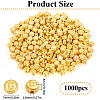 SOFPLATE 1000Pcs CCB Plastic Beads CCB-SP0001-02-2