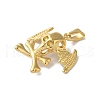 PVD Vacuum Plating 304 Stainless Steel Pendants STAS-B069-46G-04-2
