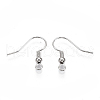 Brass Earring Hooks KK-T032-006P-2