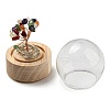 LED Glass Crystal Ball Ornament DJEW-E011-01A-3