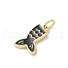 Rack Plating Brass Enamel Pendants KK-Z056-48G-02-2