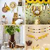 DIY Bubblegum Bracelet Pendant Decoration Making Kit for Sunflower Theme MACR-CJC0005-02A-01-7