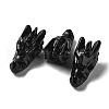Natural Obsidian Healing Dragon Head Figurines DJEW-L010-05G-1