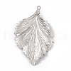 Non-Tarnish 304 Stainless Steel Bigs Pendants STAS-B031-15P-1