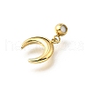 304 Stainless Steel Pendants STAS-H202-18G-2