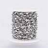 Tarnish Resistant 304 Stainless Steel Bar Link Chains STAS-G038-05P-2