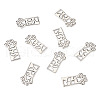 Open Back Bezel Pendants X-PALLOY-TAC0010-08P-2