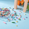 Craftdady 160Pcs 8 Colors Natural Freshwater Shell Beads Strands SHEL-CD0001-06-5