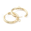 201 Stainless Steel Huggie Hoop Earring Findings STAS-P283-01K-G-2