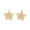 Brass Pendants X-KK-G389-14G-2