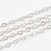 Brass Heart Link Chains CHC-S004-09P-1