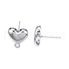Alloy Stud Earring Findings X-PALLOY-N150-86P-3