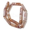 Natural Weathered Agate Beads Strands G-Q169-A04-01-3