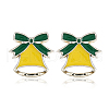 Simple Christmas Alloy Dangle Earrings LJ9715-9-1