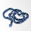 Electroplate Non-magnetic Synthetic Hematite Bead Strands G-F300-57-05-2
