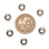 Brass Rhinestone Spacer Beads RB-A020-9mm-01P-3