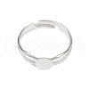 Brass Ring Components KK-C3044-6mm-S-NF-1