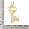 Brass Pendants KK-M327-01B-G-3