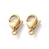 304 Stainless Steel Lobster Claw Clasps STAS-V007-01B-G-1