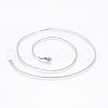 Non-Tarnish 304 Stainless Steel Herringbone Chain Necklaces NJEW-F227-02P-01-1