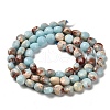 Synthetic ShouShan Stone Beads Strands G-C179-A6mm-26-3