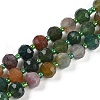 Natural Indian Agate Beads Strands G-H057-A06-01-2