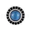 Stainless Steel Micro Pave Cubic Zirconia Stud Earrings PW-WGB72E2-01-1