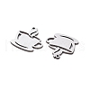 201 Stainless Steel Charms X-STAS-V001-03-2