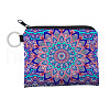 Mandala Flower Pattern Polyester Clutch Bags PAAG-PW0016-03J-1