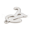 Non-Tarnish 201 Stainless Steel Pendants STAS-L244-04R-P-3