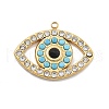 304 Stainless Steel Crystal Rhinestone Pendants STAS-R155-065G-1