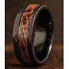 304 Stainless Steel & Wood Finger Rings for Men WG79787-05-1