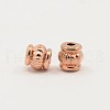 Tibetan Style Beads X-TIBEB-Q043-RG-FF-2